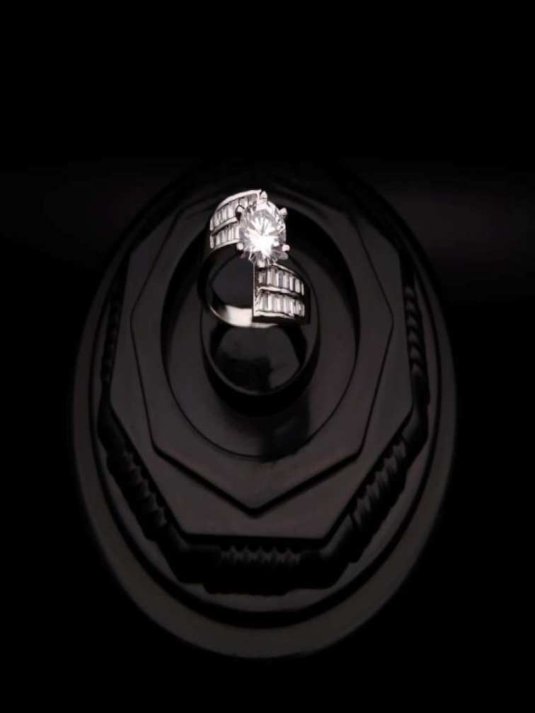 RINGS IN AMERICAN DIAMOND JEWELLERY STYLE | DESIGN - 30017